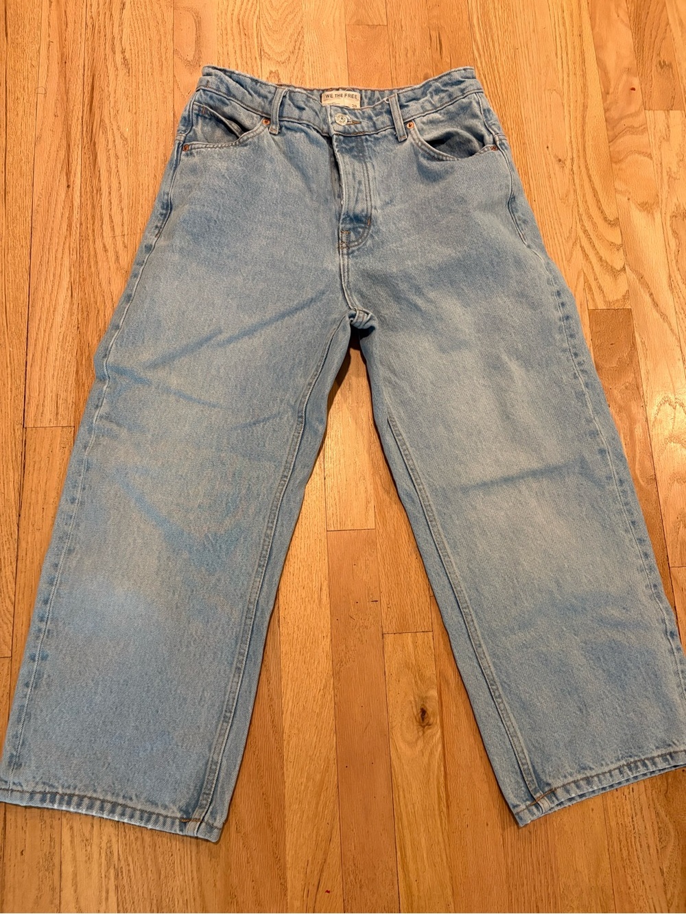 Free People Deep Trance Dropped Boyfriend Jeans - Sweet Dreams, Size 28